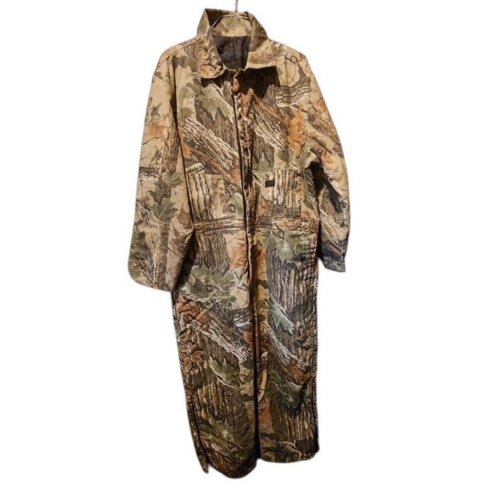 Vintage Liberty Rugged Outdoor Gear Realtree Camoflage Hunting Coveralls Size 2X